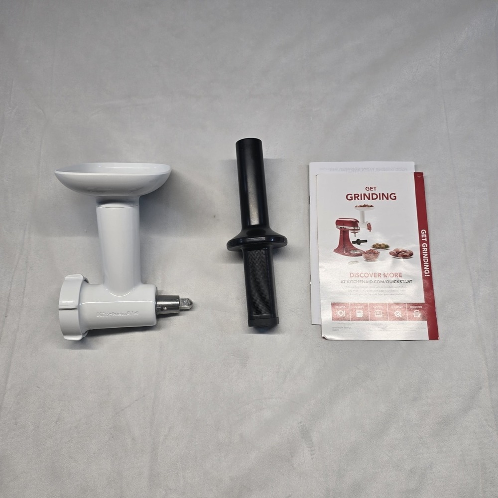 KitchenAid Meat Food Grinder Stand Mixer Attachment - White